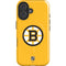 NHL Boston Bruins Solid Background iPhone 16 Plus Magsafe Impact Case